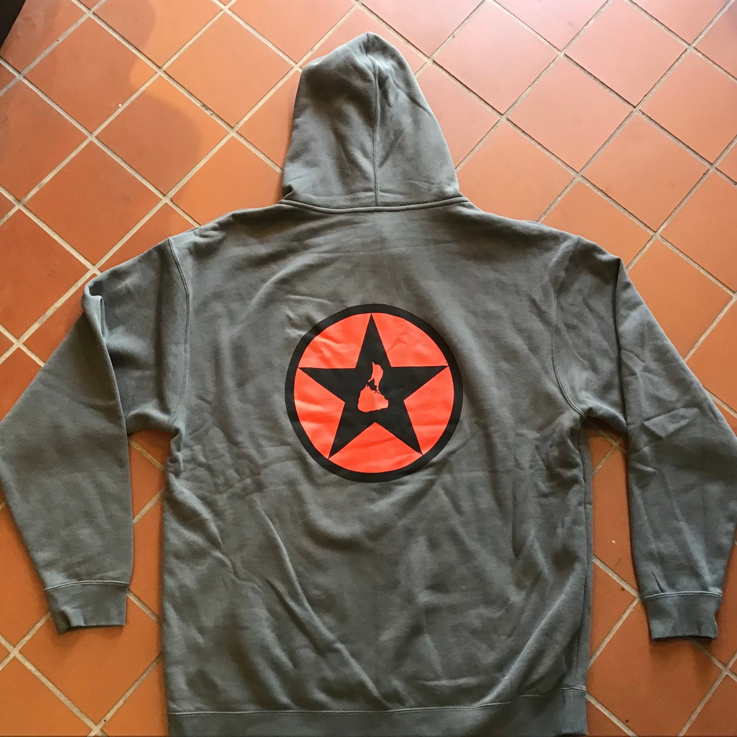 Ultimate Blockstar Charcoal Zipped Hoody