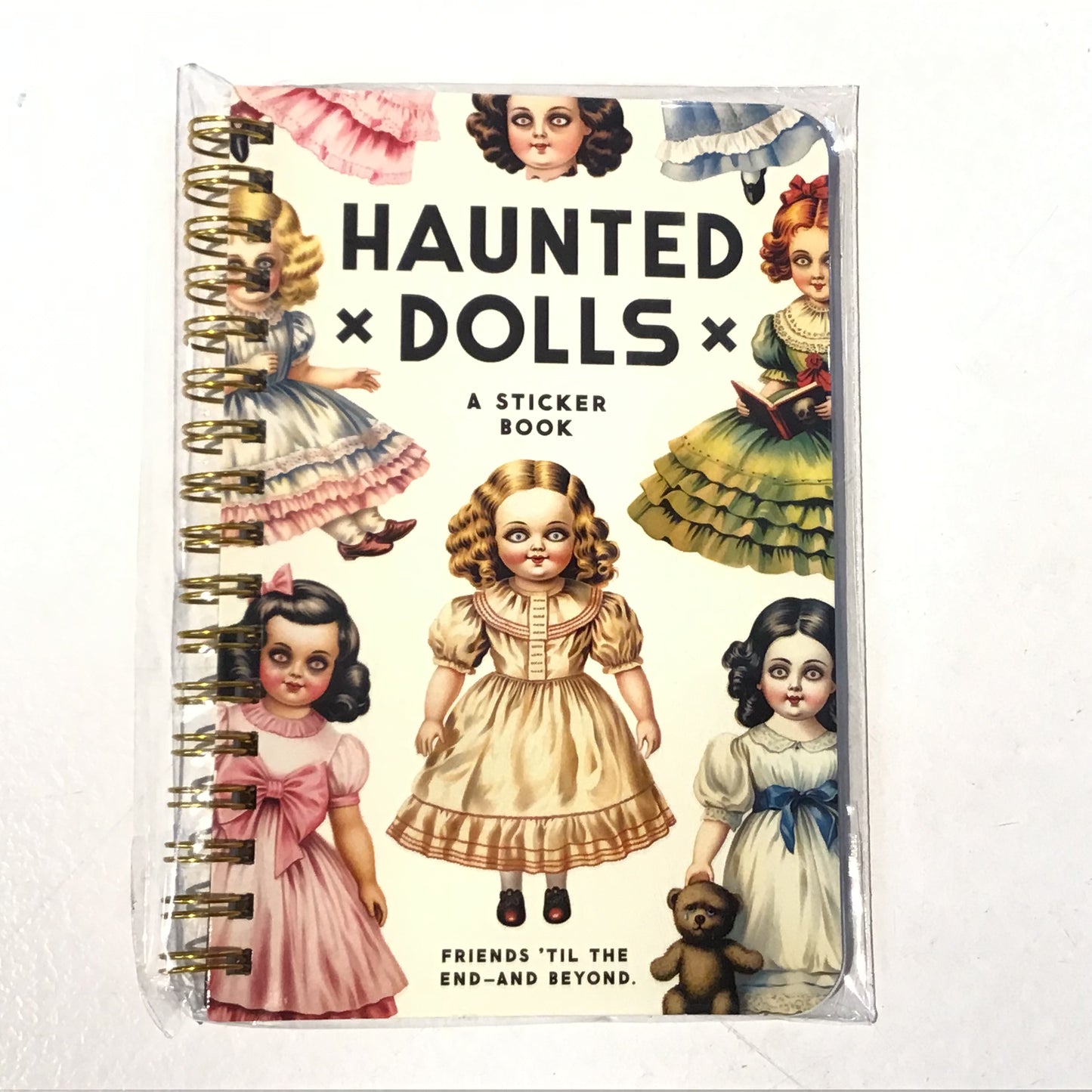 Haunted Dolls Sticker Book