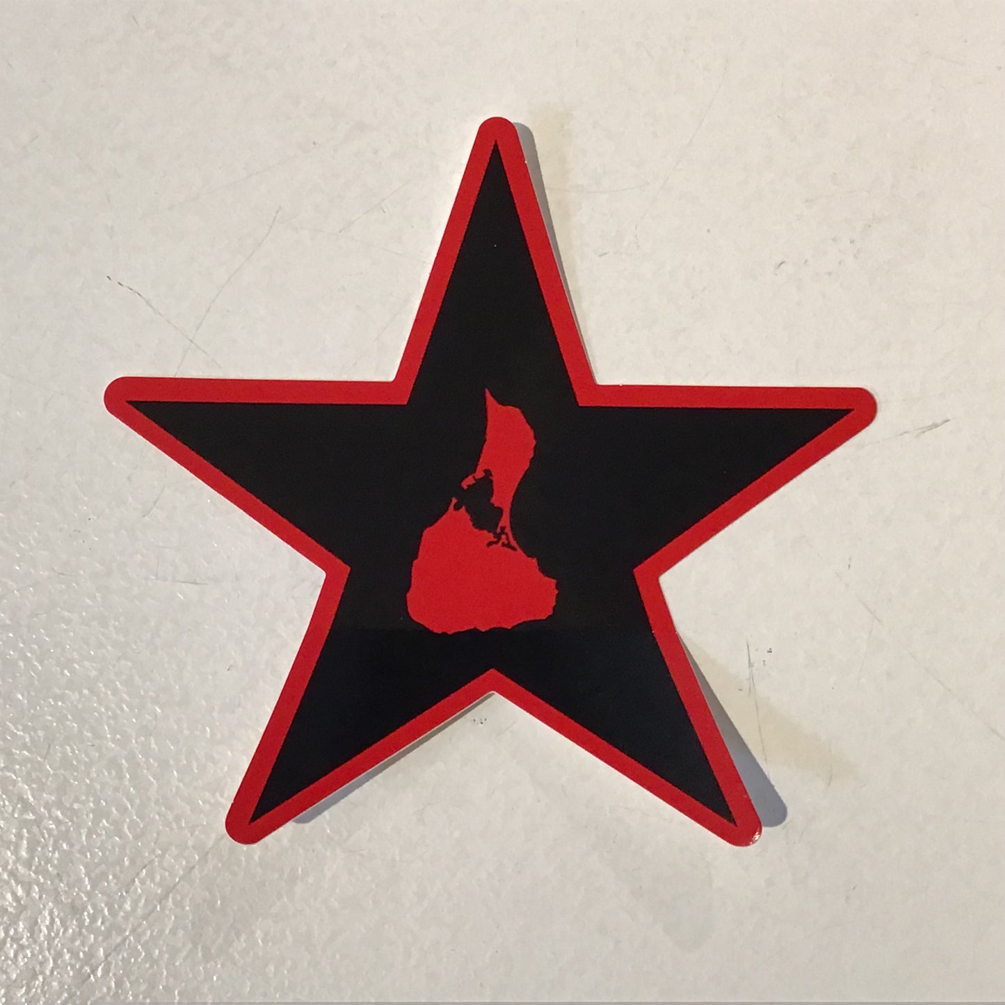 Star Block Sticker