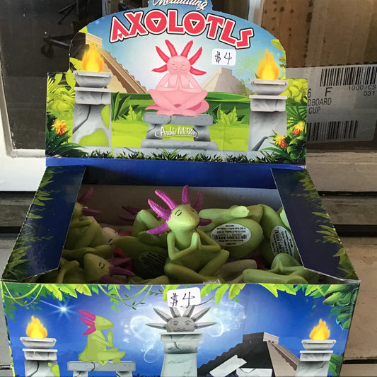 Meditating Axolotls