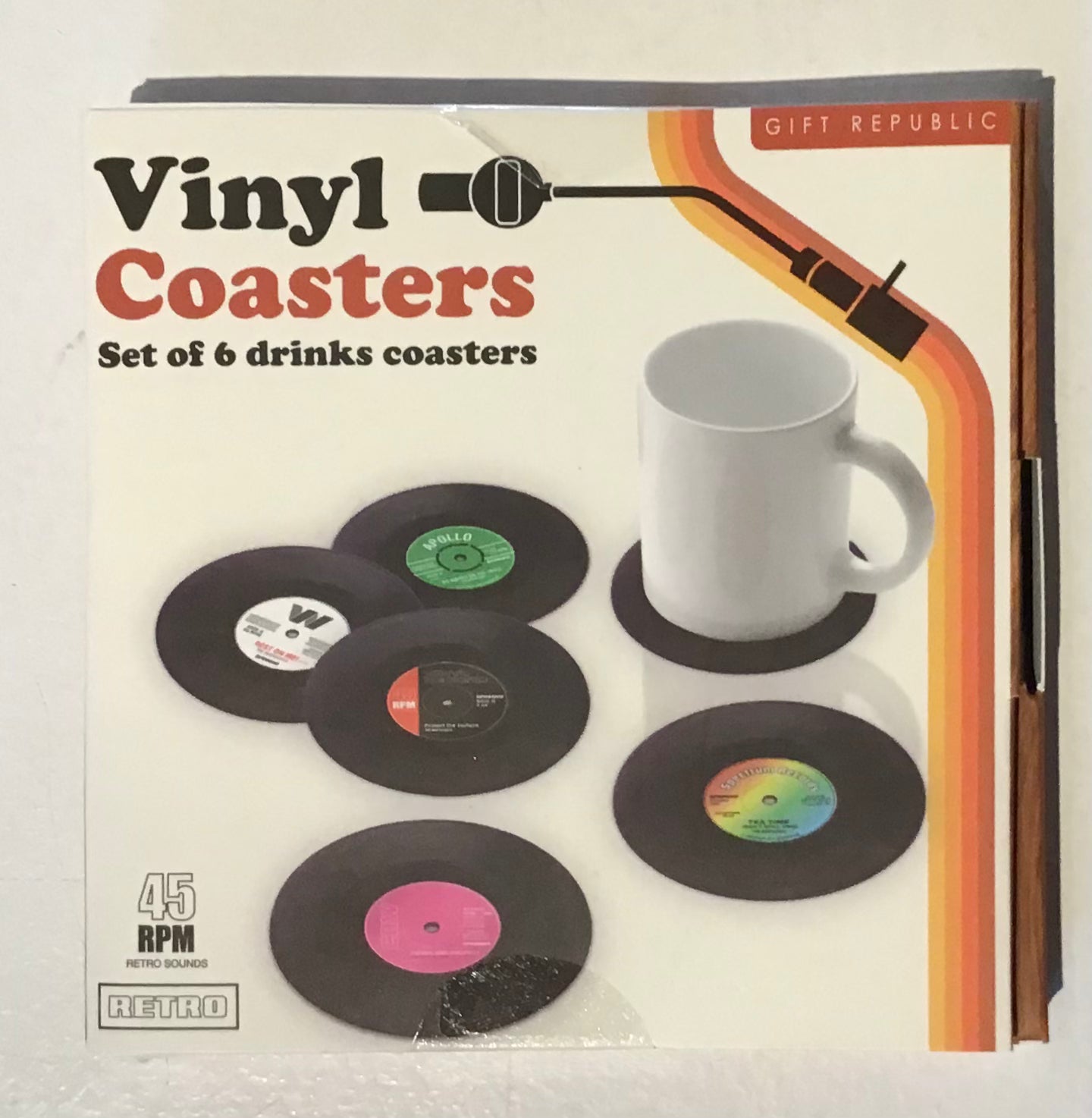 Vinyl Coasters