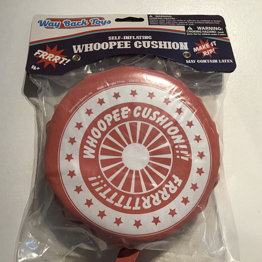 Self inflating Whoopee Cushion