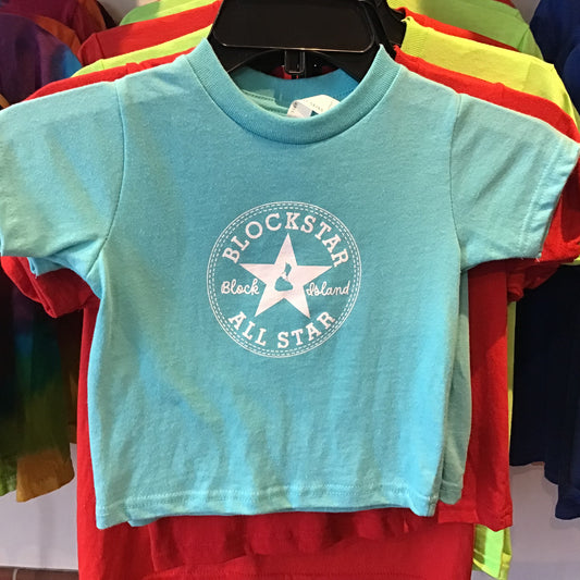 Toddler Aqua Blue Blockverse T-shirt