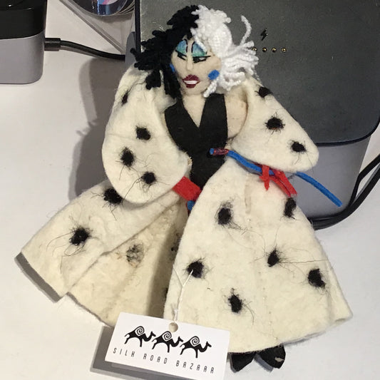 Cruella/Oompa Loompa/ Lollipop Guild Ornament