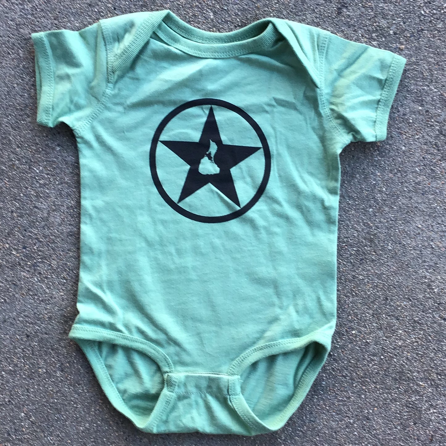 Sage Blockstar Onesie