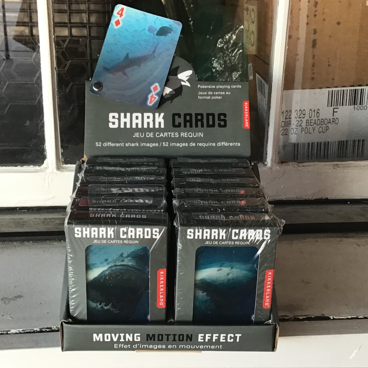 Shark Playing Cards Motion Effect