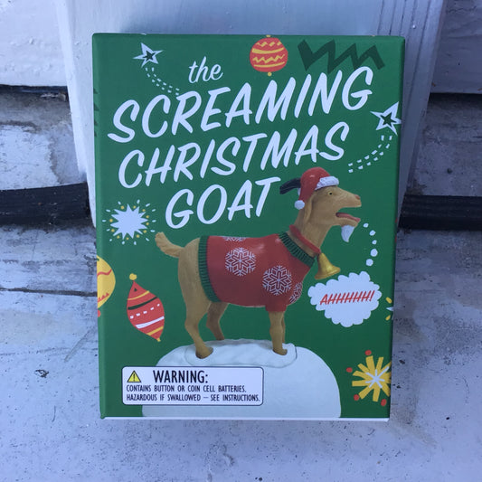 Screaming Christmas Goat