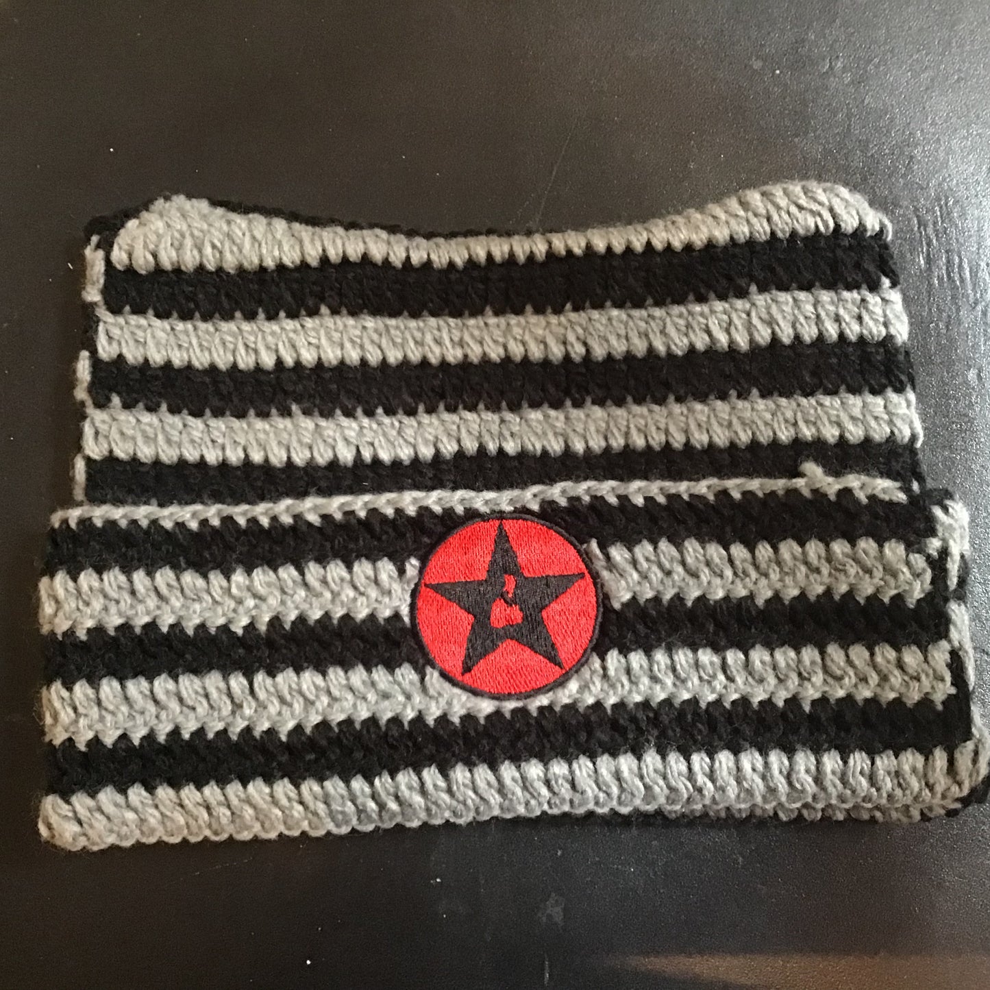 Blockstar woven cat ear hat