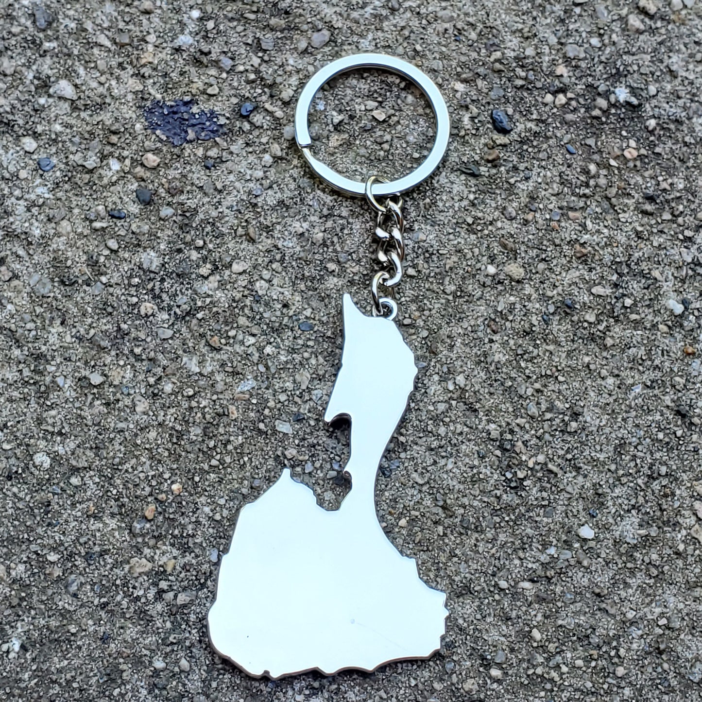 Block Island Bottle Opener on Key Chain