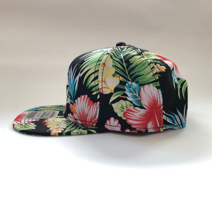 Floral Blockstar Baseball Cap