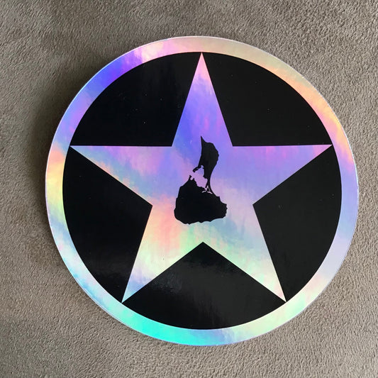 Hologram sticker